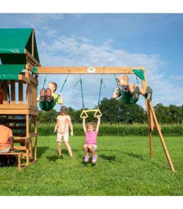 BACKYARD DISCOVERY Belmont деревянная игровая площадка 6 в 1