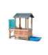 STEP2 Adventure деревянная игровая площадка домик горка