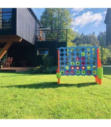 FEBER логическая стратегическая игра для сада и дома — 4 фишки в ряд (Mega 4 in Line)