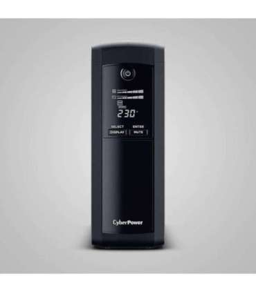 CyberPower Tracer III VP1600ELCD-FR uninterruptible power supply (UPS) Line-Interactive 1.6 kVA 900 W 5 AC outlet(s)
