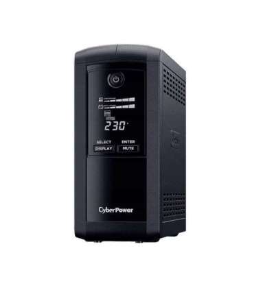 CyberPower Tracer III VP1600ELCD-FR uninterruptible power supply (UPS) Line-Interactive 1.6 kVA 900 W 5 AC outlet(s)