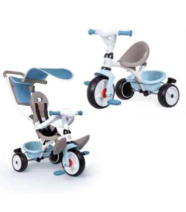 SMOBY Baby Balade Plus kolmeratas, sinine