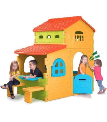 FEBER садовый домик Super Villa с столиком и стульями, большой