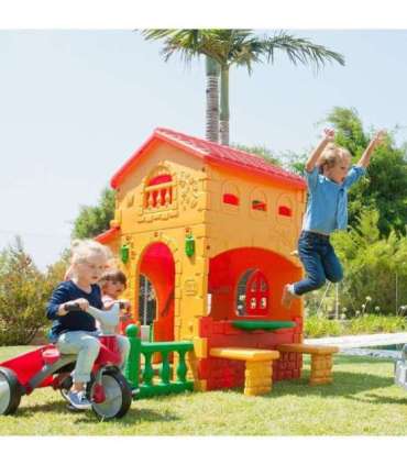 FEBER садовый домик Super Villa с столиком и стульями, большой