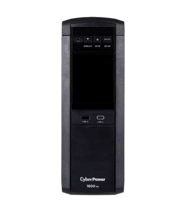 CyberPower CP1600EPFCLCD uninterruptible power supply (UPS) Line-Interactive 1.6 kVA 1000 W 6 AC outlet(s)