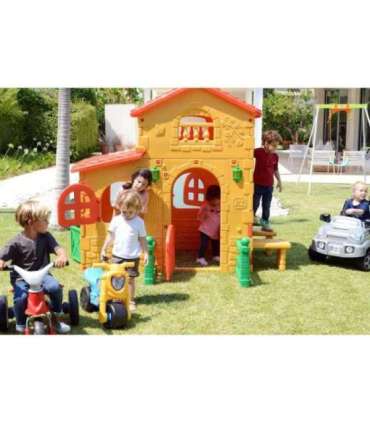 FEBER садовый домик Super Villa с столиком и стульями, большой