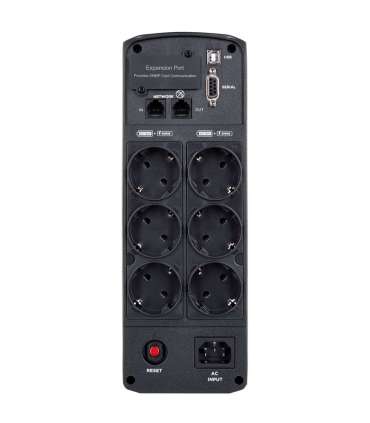 CyberPower CP1600EPFCLCD uninterruptible power supply (UPS) Line-Interactive 1.6 kVA 1000 W 6 AC outlet(s)