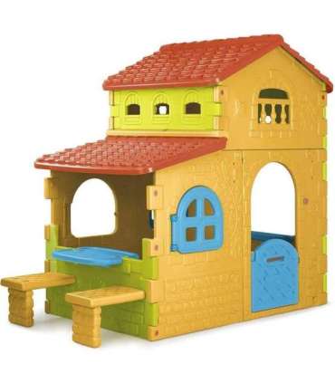 FEBER садовый домик Super Villa с столиком и стульями, большой