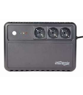 Gembird EG-UPS-3SDT1000-01 uninterruptible power supply (UPS) Line-Interactive 1 kVA 600 W 3 AC outlet(s)