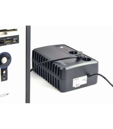 Gembird EG-UPS-3SDT1000-01 uninterruptible power supply (UPS) Line-Interactive 1 kVA 600 W 3 AC outlet(s)