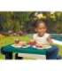 Little Tikes sinakas-roheline lastele mõeldud piknikulaud aeda