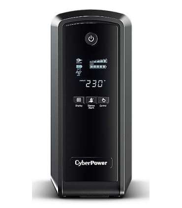 CyberPower CP900EPFCLCD uninterruptible power supply (UPS) Standby (Offline) 0.9 kVA 540 W 6 AC outlet(s)