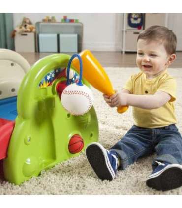 STEP2 laste mänguväljak, tegevuskeskus, liumägi, korvpall, pesapall