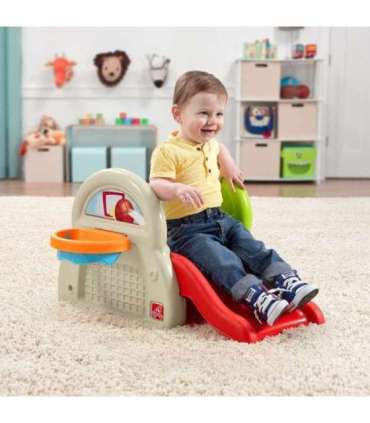 STEP2 детская площадка, центр активности, горка, баскетбол, бейсбол