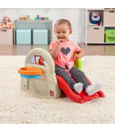 STEP2 детская площадка, центр активности, горка, баскетбол, бейсбол