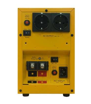 CyberPower CPS1000E uninterruptible power supply (UPS) Double-conversion (Online) 1 kVA 700 W 2 AC outlet(s)