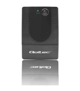 Qoltec 53773 uninterruptible power supply (UPS) Line-Interactive 0.85 kVA 480 W 1 AC outlet(s)