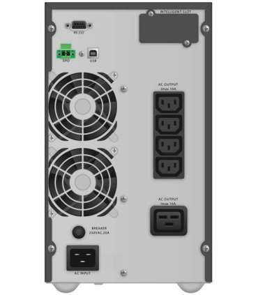 PowerWalker VFI 3000 TG Double-conversion (Online) 3 kVA 2700 W 5 AC outlet(s)