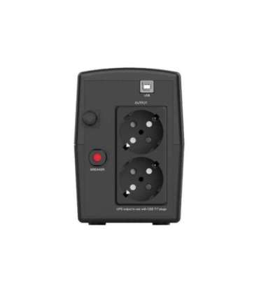 Infosec INF_661062 Backup Power Supply UPS X1+ 700, 700VA, 360W, 2× FR/Schuko