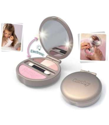 SMOBY My Beauty kompaktne pudridoos peegli ja valgusega