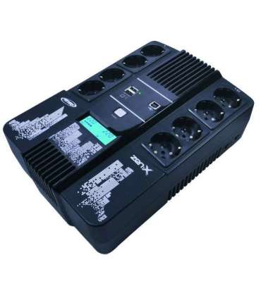 Infosec Zen-X 1000 uninterruptible power supply (UPS) Line-Interactive 1 kVA 600 W 8 AC outlet(s)