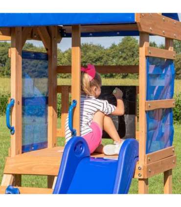 BACKYARD DISCOVERY деревянная игровая площадка Aurora домик горка