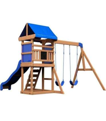 BACKYARD DISCOVERY деревянная игровая площадка Aurora домик горка