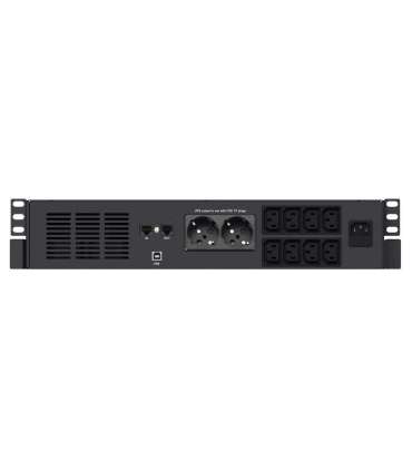 Infosec X4 1000 RM Plus UPS Power Supply Line-Interactive Technology 1 kVA 600 W 10 × Power Outlet