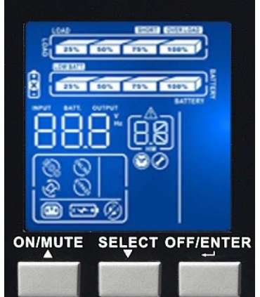 Infosec E3 Pro 1000 RT uninterruptible power supply (UPS) Double-conversion (Online) 1 kVA 900 W 3 AC outlet(s)