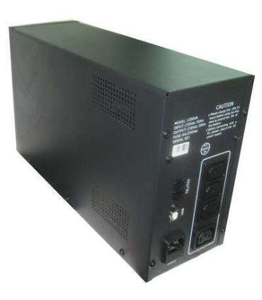 Gembird UPS-PC-1202AP uninterruptible power supply (UPS) Line-Interactive 1.2 kVA 720 W 4 AC outlet(s)
