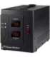 PowerWalker AVR 3000 SIV FR voltage regulator 1 AC outlet(s) 110-280 V Black