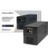 Qoltec 53770 uninterruptible power supply (UPS) Line-Interactive 1.5 kVA 900 W 2 AC outlet(s)