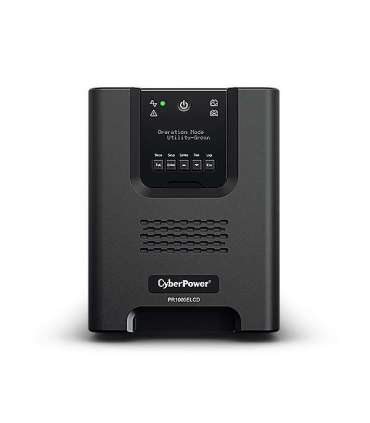 CyberPower PR1000ELCD uninterruptible power supply (UPS) Line-Interactive 1 kVA 900 W 8 AC outlet(s)