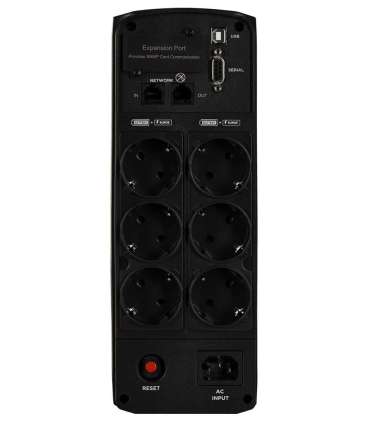 CyberPower CP1350EPFCLCD uninterruptible power supply (UPS) Line-Interactive 1.35 kVA 780 W 6 AC outlet(s)