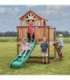 BACKYARD DISCOVERY Деревянная детская площадка Echo Heights Горка Домик Кухня