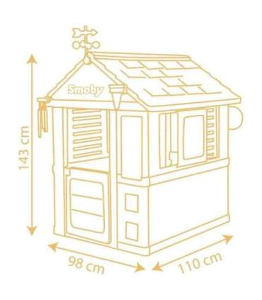 SMOBY Садовый домик 4 сезона
