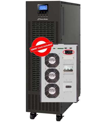 PowerWalker VFI 10K CPG PF1 3/3 BI Double-conversion (Online) 10 kVA 10000 W 1 AC outlet(s)