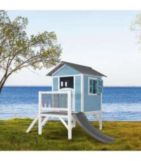 AXI mängumaja postidel liumäega 118 cm