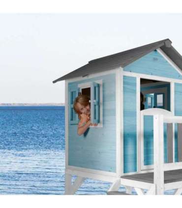 AXI домик на сваях с горкой 118 см