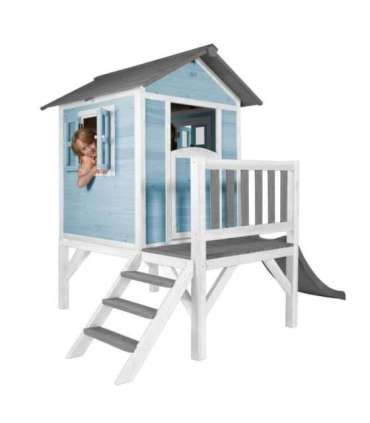 AXI домик на сваях с горкой 118 см