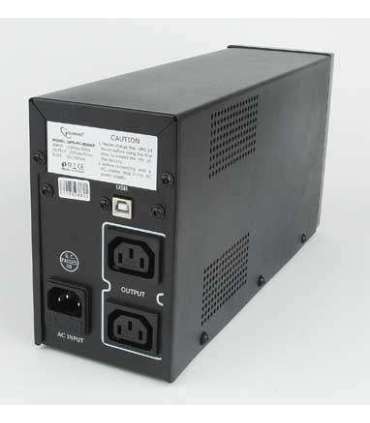 Gembird UPS-PC-850AP uninterruptible power supply (UPS) Line-Interactive 0.85 kVA 520 W 4 AC outlet(s)