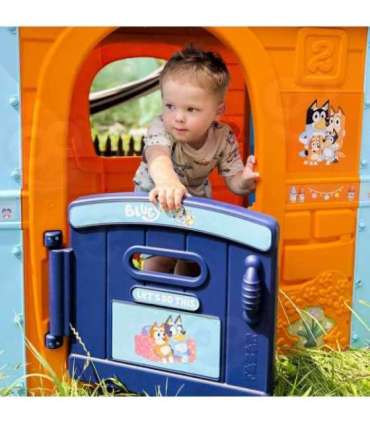 FEBER BLUEY lastele mõeldud aiamaja postkastiga