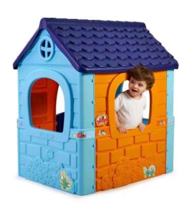 FEBER BLUEY lastele mõeldud aiamaja postkastiga