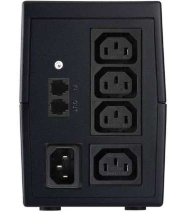 PowerWalker VI 650SE LCD/IEC Line-Interactive 0.65 kVA 360 W 4 AC outlet(s)