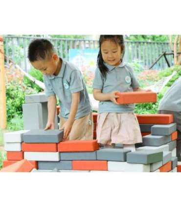 CLASSIC WORLD EDU Mega ehitusplokid pehmest EVA-vahust – katus ehitamiseks