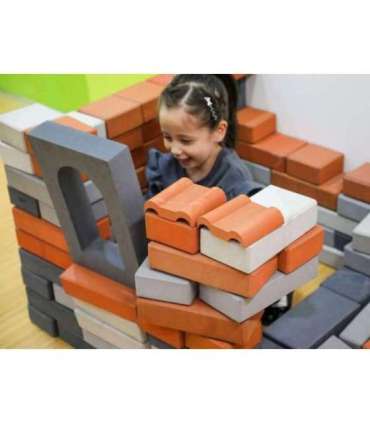 CLASSIC WORLD EDU Мега конструкторские блоки из мягкой EVA-пены — крыша для сборки