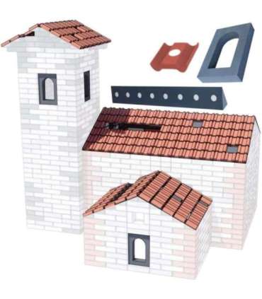 CLASSIC WORLD EDU Mega ehitusplokid pehmest EVA-vahust – katus ehitamiseks