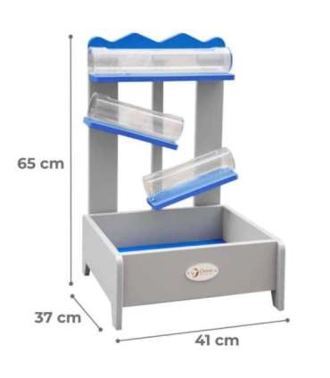 CLASSIC WORLD EDU mänguväljak vee-rennide mänguasi - katsekomplekt