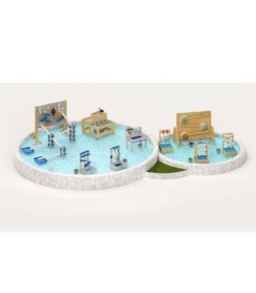 CLASSIC WORLD EDU Игровая площадка водная игрушка мельница