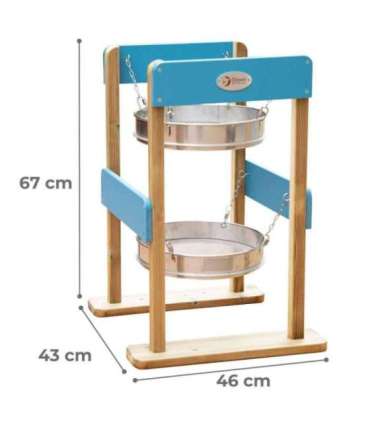 CLASSIC WORLD EDU Mänguväljak liivamänguasi topeltsõel